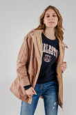 Chaqueta parka con capota