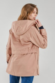 Chaqueta parka con capota