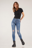 Jean Jegging tiro alto
