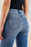Jean Jegging tiro alto