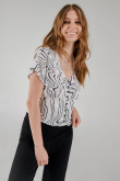 Blusa estampada