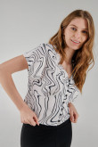 Blusa estampada