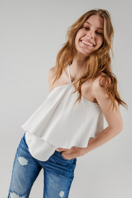 Blusa unicolor