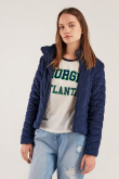 Chaqueta acolchada cuello alto