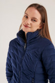 Chaqueta acolchada cuello alto