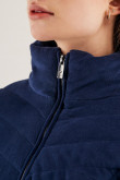 Chaqueta acolchada cuello alto