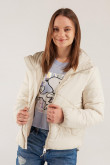 Chaqueta acolchada cuello alto