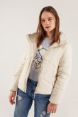 Chaqueta acolchada cuello alto
