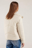 Chaqueta acolchada cuello alto