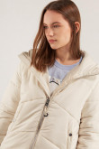 Chaqueta acolchada cuello alto