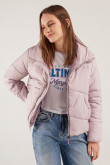 Chaqueta acolchada cuello alto