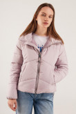 Chaqueta acolchada cuello alto