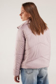 Chaqueta acolchada cuello alto