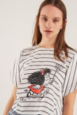 Blusa con estampado de Mafalda