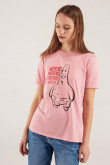 Camiseta manga corta estampado de Bob Esponja