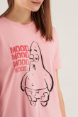 Camiseta manga corta estampado de Bob Esponja