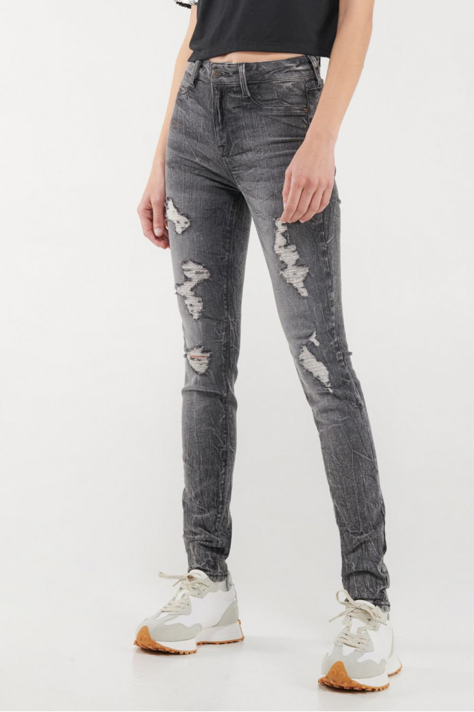 Jean Jegging tiro alto