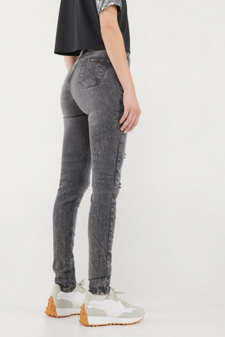 Jean Jegging tiro alto