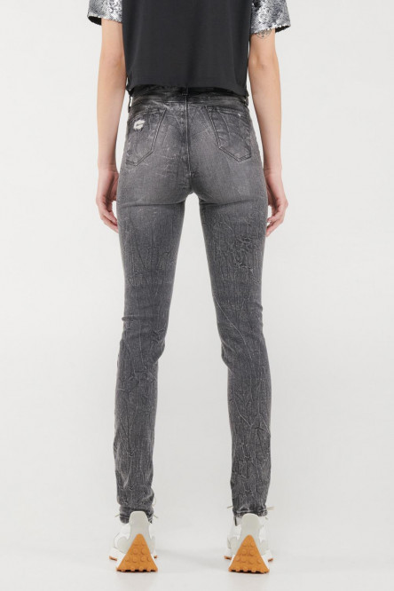 Jean Jegging tiro alto