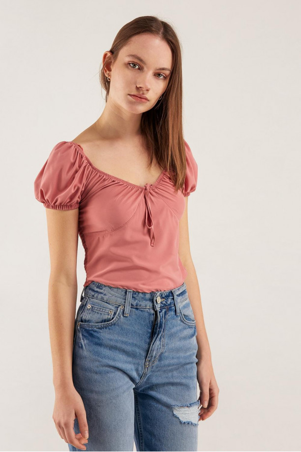 Blusa unicolor