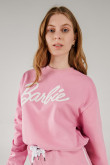Buzo, con estampado en frente y manga, de  Barbie