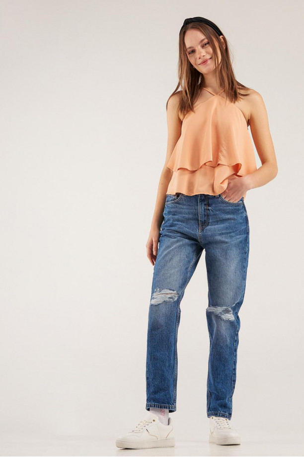 Blusa unicolor