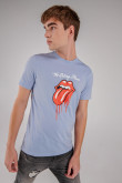 Camiseta manga corta, estampado de Rolling Stones