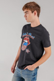Camiseta manga corta, estampado de Rolling Stones
