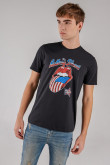 Camiseta manga corta, estampado de Rolling Stones