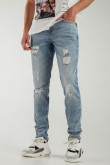 Jean skinny con rotos