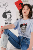 Camiseta, con estampado en frente de Mafalda