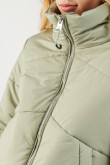 Chaqueta acolchada cuello alto