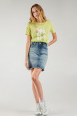 Camiseta manga corta estampado de Bob Esponja