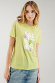 Camiseta manga corta estampado de Bob Esponja