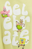 Camiseta manga corta estampado de Bob Esponja