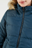 Chaqueta acolchada con capota