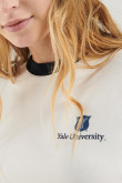 Camiseta, con estampado en frente, de Yale