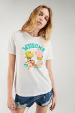 Camiseta manga corta estampado de Bob Esponja
