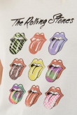 Camiseta, estampado de Rolling Stones