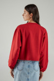 Buzo cuello redondo, con estampado en frente y mangas, de Harvard