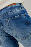 Bermuda slim con rotos
