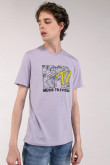 Camiseta manga corta estampada de MTV.