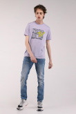 Camiseta manga corta estampada de MTV.