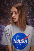 Camiseta manga corta, estampada de NASA,