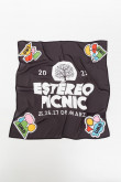 Pañuelo amplio, multiusos estampado, Festival Estéreo Picnic