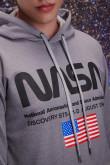 Buzo con capota, estampado de NASA