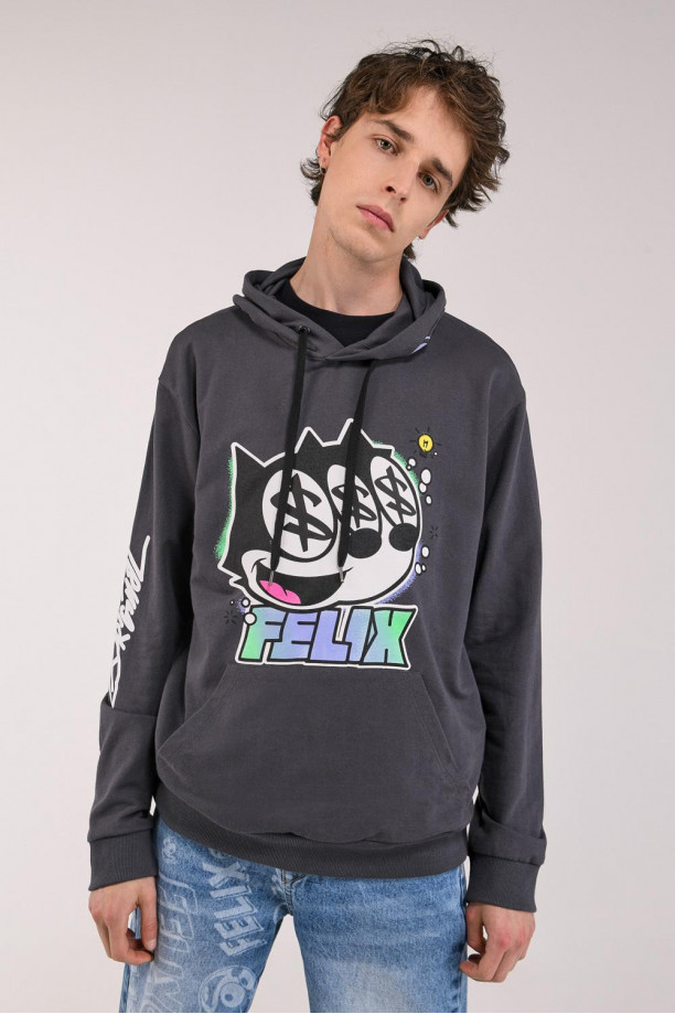 Buzo con capota de Felix el Gato.