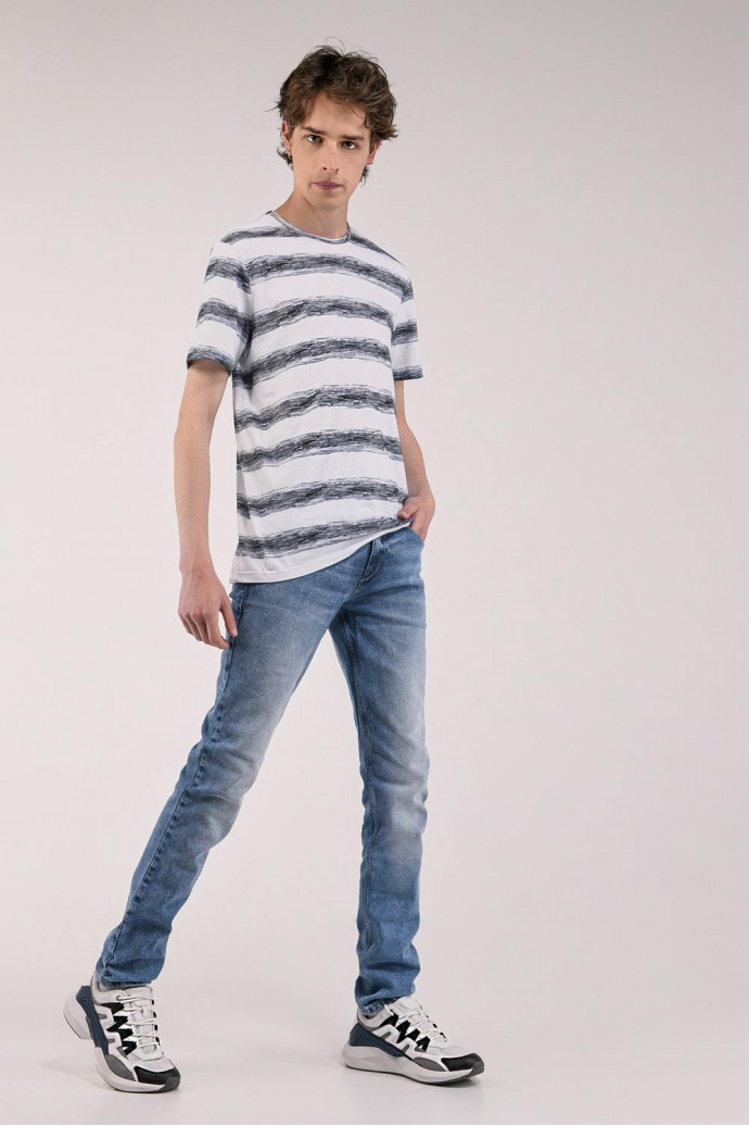 Camiseta manga corta estampada