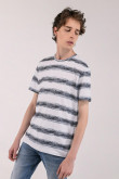Camiseta manga corta estampada