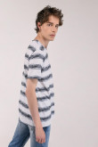 Camiseta manga corta estampada